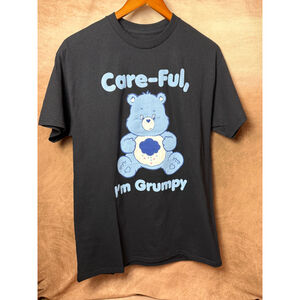 Care Bears Grumpy Bear Graphic Tee Size M‎ Cartoon Retro